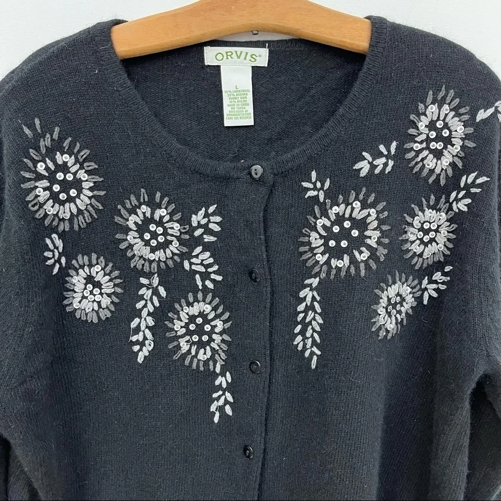 Orvis Embellished Cardigan